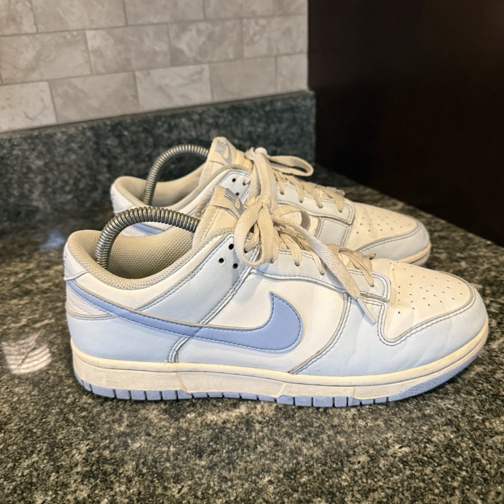 Nike Women's Dunk Low Next Nature Blue Tint DD 1873-400-Size 10- VGUC See Notes